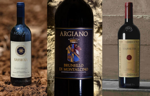 Liv-Ex, Tuscany triumphs at Christmas, thanks to Argiano, Sassicaia and Masseto